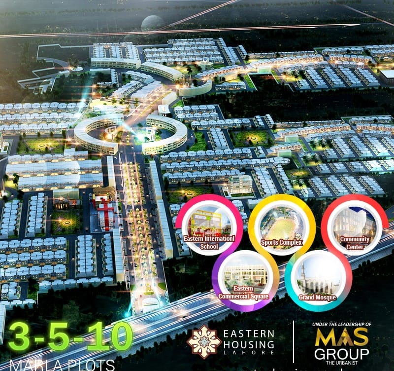 Eastern Housing Lahore Mastern Plan